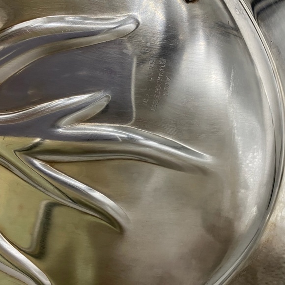 Vintage Wm Rogers Silver Plated Avon #3610 Meat Tray - Picture 9 of 10